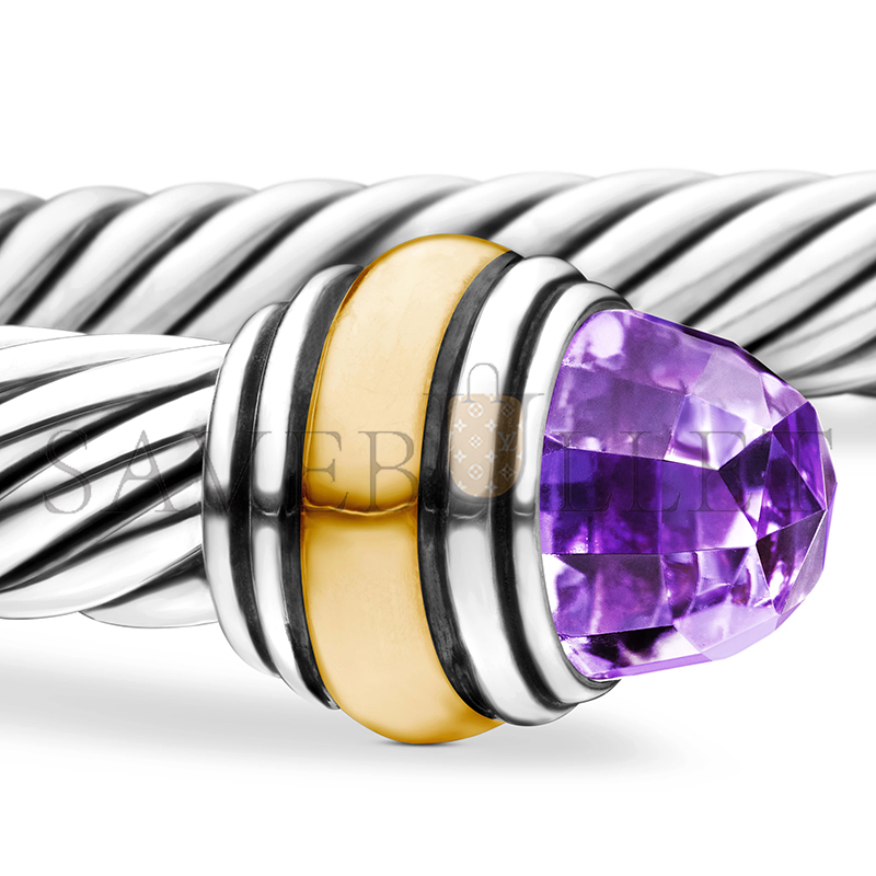dau1d Yvrm*n classic cable bracelet 5mm b12381 s4aam